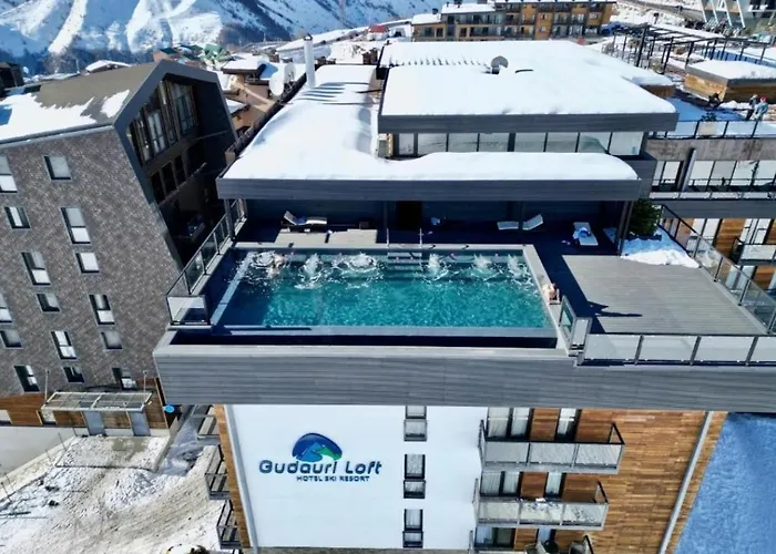 Ski In Ski Out Tiamo Apartment 302-303 At Gudauri Loft Hotel